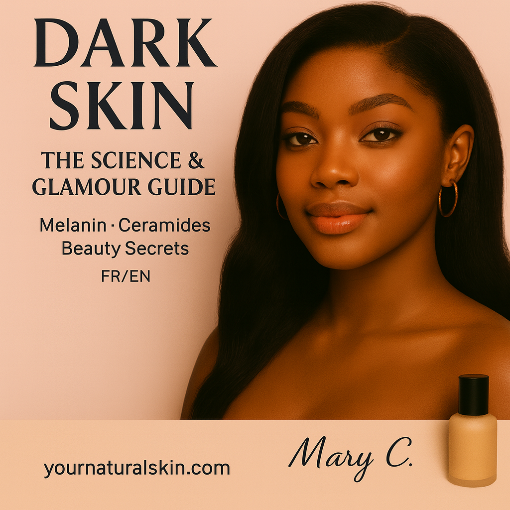 The Melanin & Ceramide Beauty Guide: Dark Skin Science, Hydration & Glow (2025 Edition)