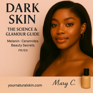 The Melanin & Ceramide Beauty Guide: Dark Skin Science, Hydration & Glow (2025 Edition)